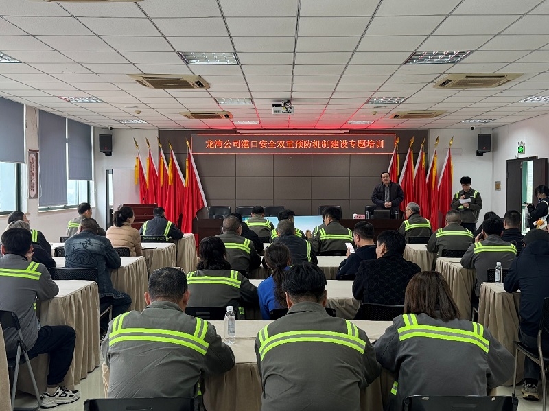 龙湾公司发展双重预防机造培训 赋能安全出产治理再升级